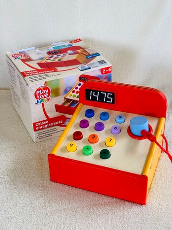 Caisse enregistreuse en bois Play tive Junior