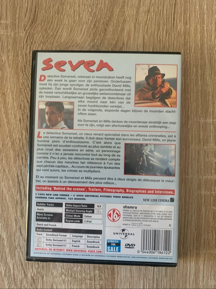 Dvd Seven - photo numéro 2