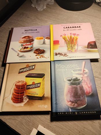 Lot de 4 livres