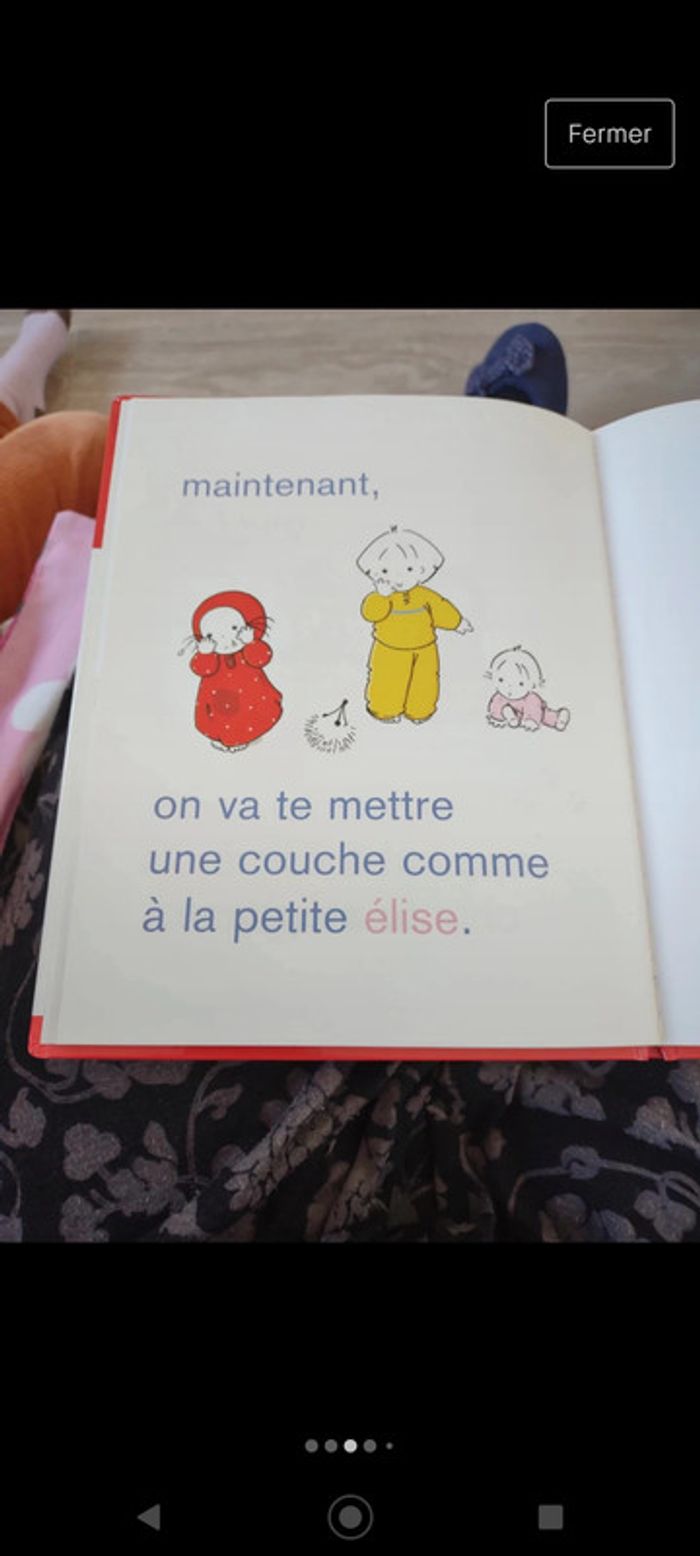 Grand livre Émilie fait pipi au lit - photo numéro 3