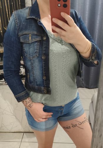 Veste en jean Naf Naf pour femme