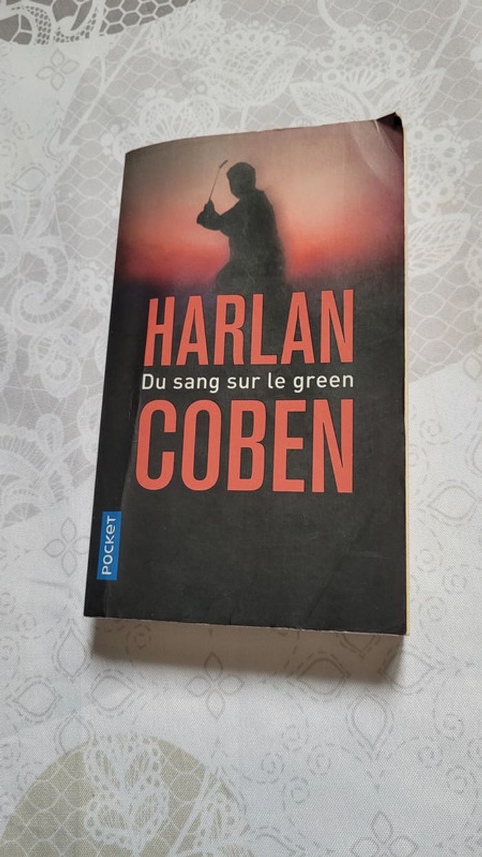 Livre "Du sang sur le green", Harlan Coben.