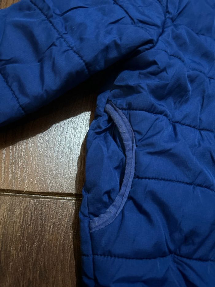 doudoune à capuche bleu électrique kiabi 3 ans - photo numéro 13