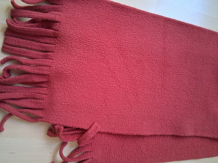 Cache nez écharpe à franges - photo numéro 2