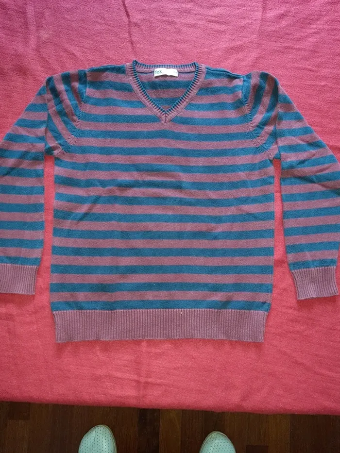 Pull rayé - photo numéro 2
