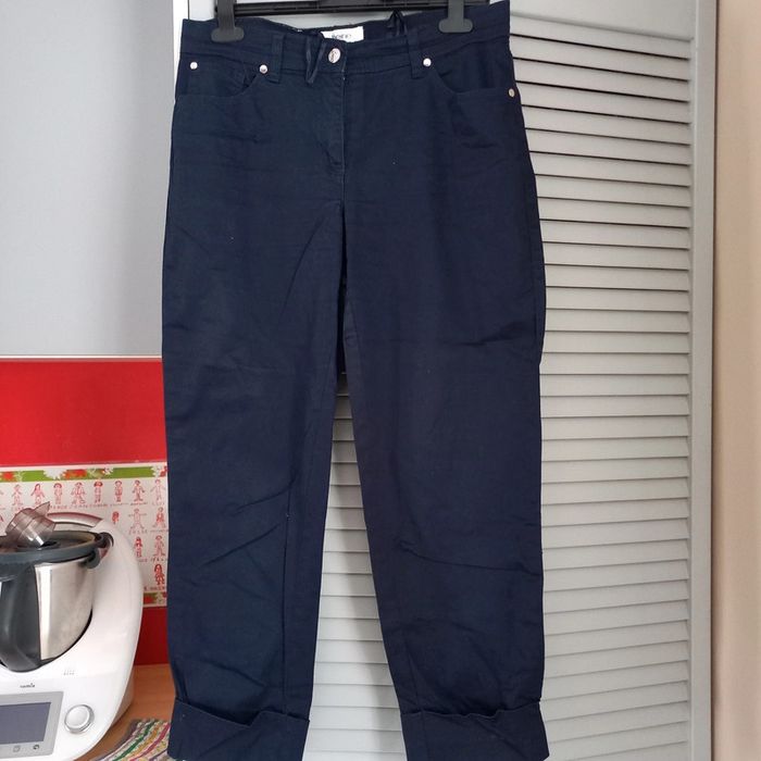 Pantalon bleu marine heine