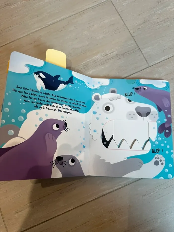 Livre cartonné "Alban l’ours blanc" - photo numéro 3