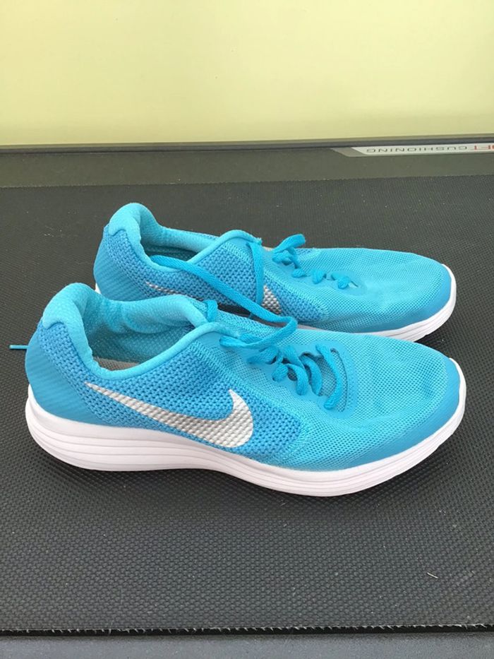 Nike révolution3 turquoises - photo numéro 3