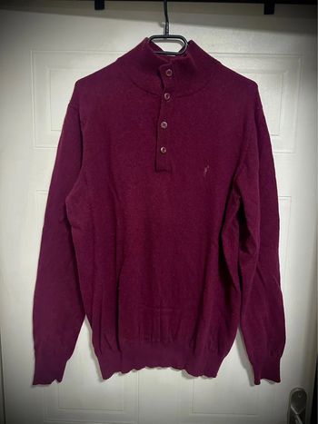 Pull Homme Bordeaux Taille XL