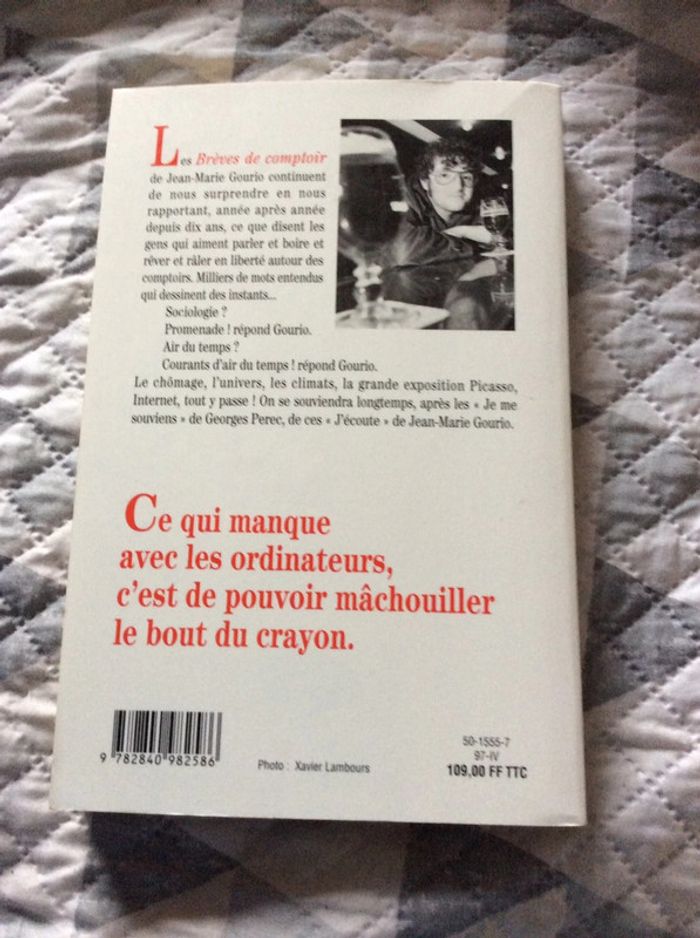 #breves de comptoir JM Gourio - photo numéro 3