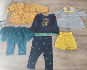 Lot 6 mois fille