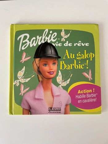 Livre barbie au galop