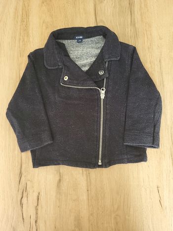 Veste zippée 24 mois