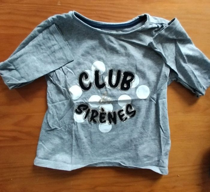 Tes shirt manches longues Verbaudet fille 3 ans