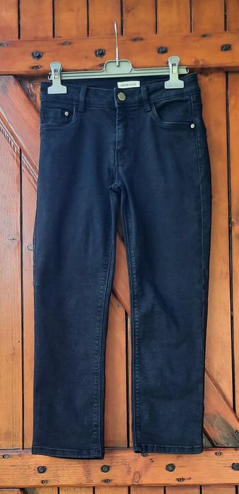 Pantacourt femme jean noir Cache Cache, taille 32