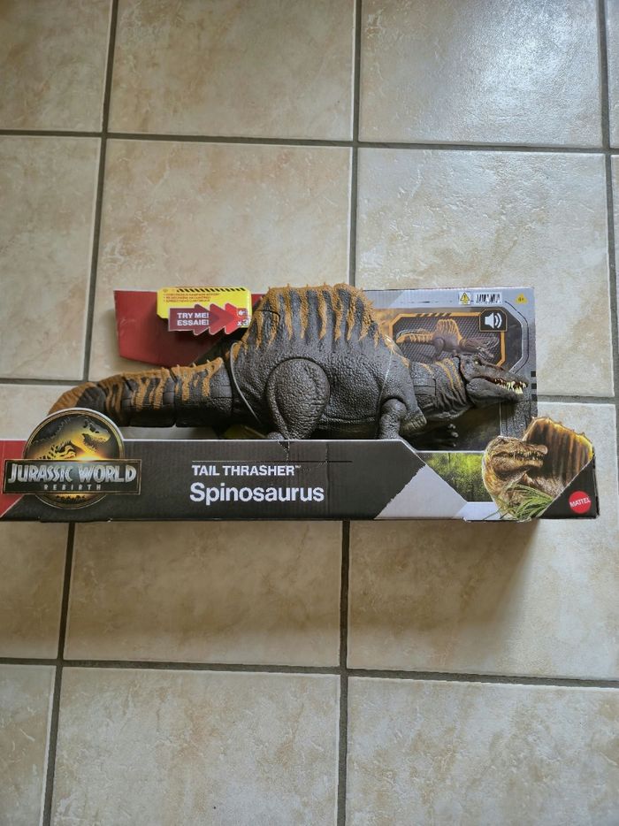 Spinosaure spinosaurus jurassic World Mattel articulé - photo numéro 1