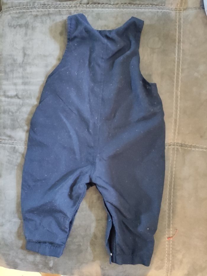 Salopette ourson bleu marine 12 mois - photo numéro 3