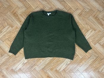 Pull en Tricot H&M Vert Sapin Maille