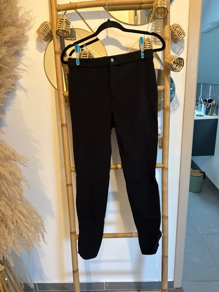 Pantalon noir équitation fouganza