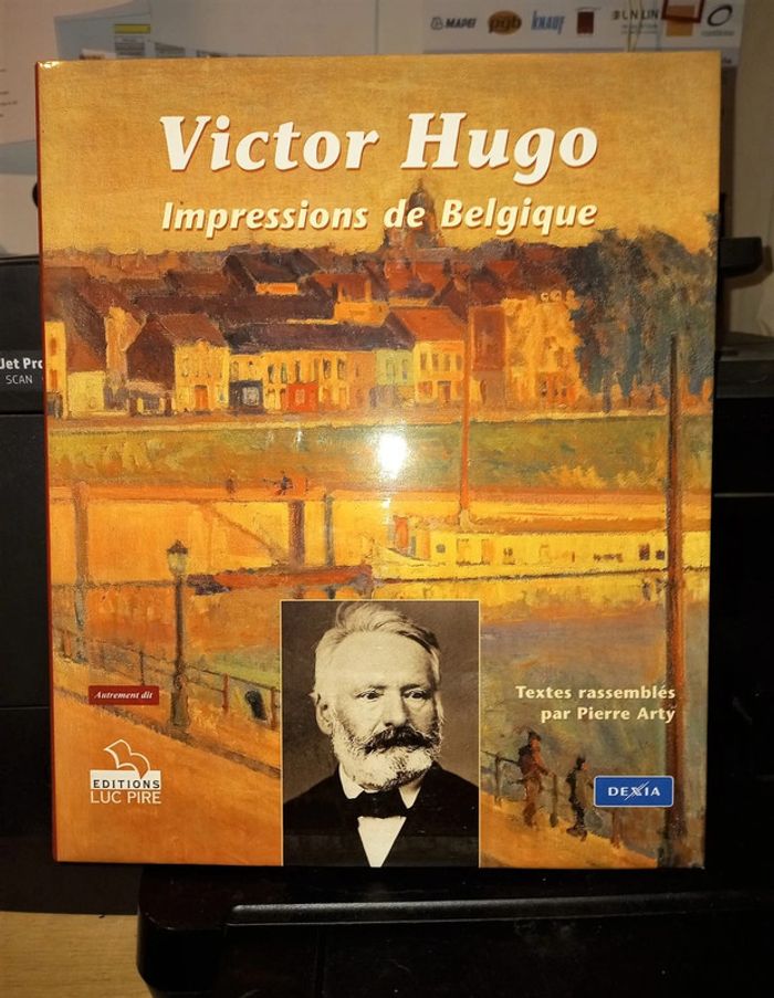 Victor Hugo Impressions de Belgique avec CD livre Neuf