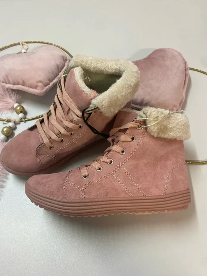 Bottines fille - rose - Neuf - Defacto - Taille 31 - photo numéro 4