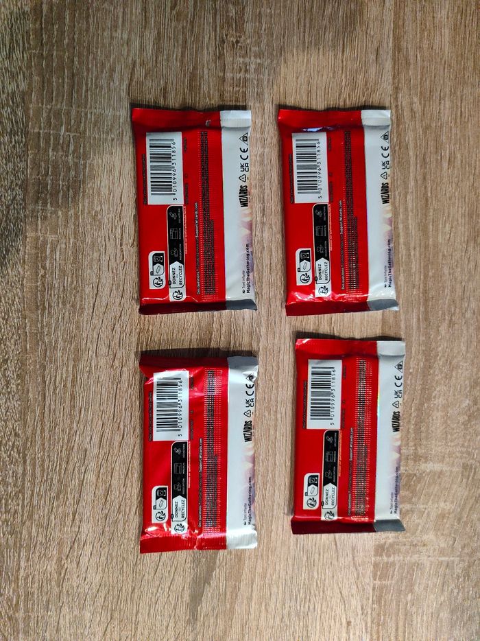 magic spiderman lot de 4 boosters collector neufs scellés - photo numéro 2