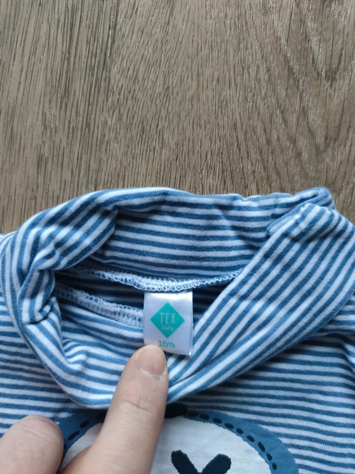 Sous pull garçon 18 mois neuf - photo numéro 2