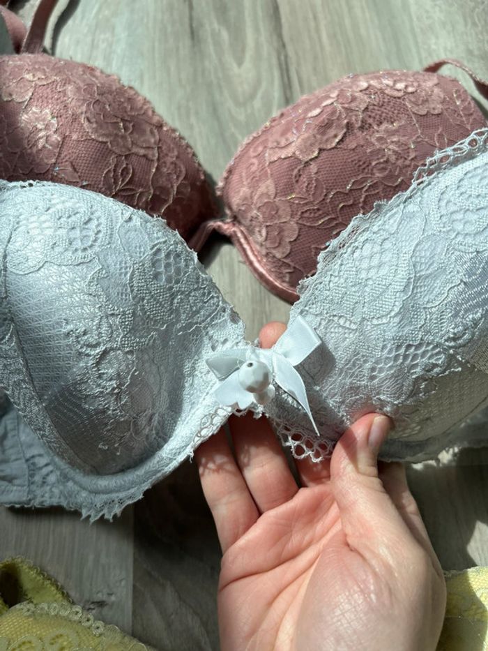 Lot de 3 soutiens-gorges - Valege - 90 C - photo numéro 4