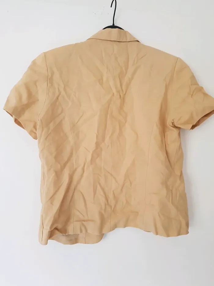 Veste lin et coton, taille 42 - photo numéro 2
