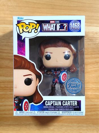 Funko Pop! Captain Carter #1468 - Marvel Studios What If...? (Special Edition)