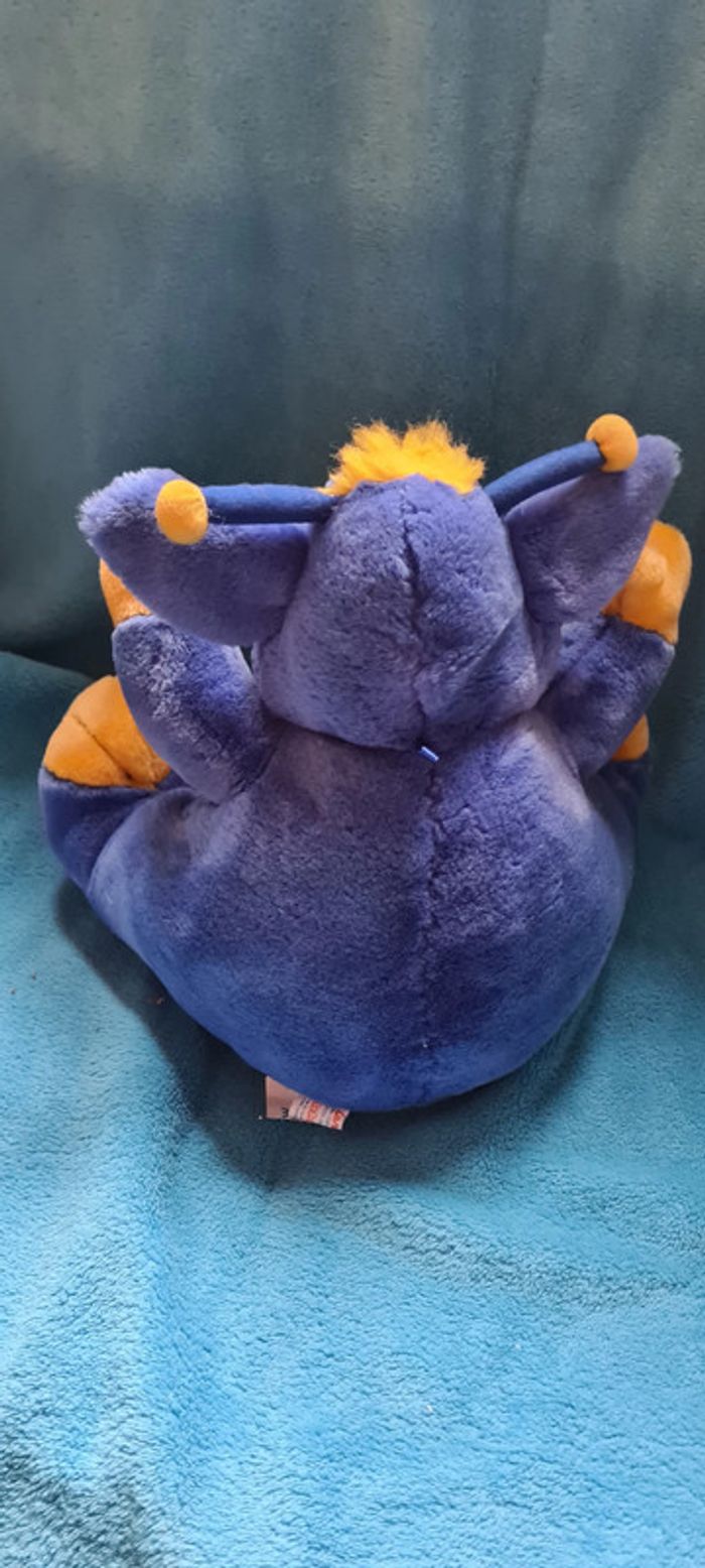 Peluche Baboon Extraterrestre Interactif Bleu Lansay - photo numéro 2