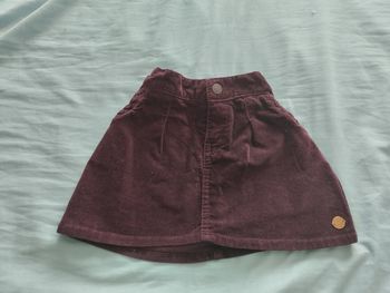 Jupe en velours Creeks taille 4 ans