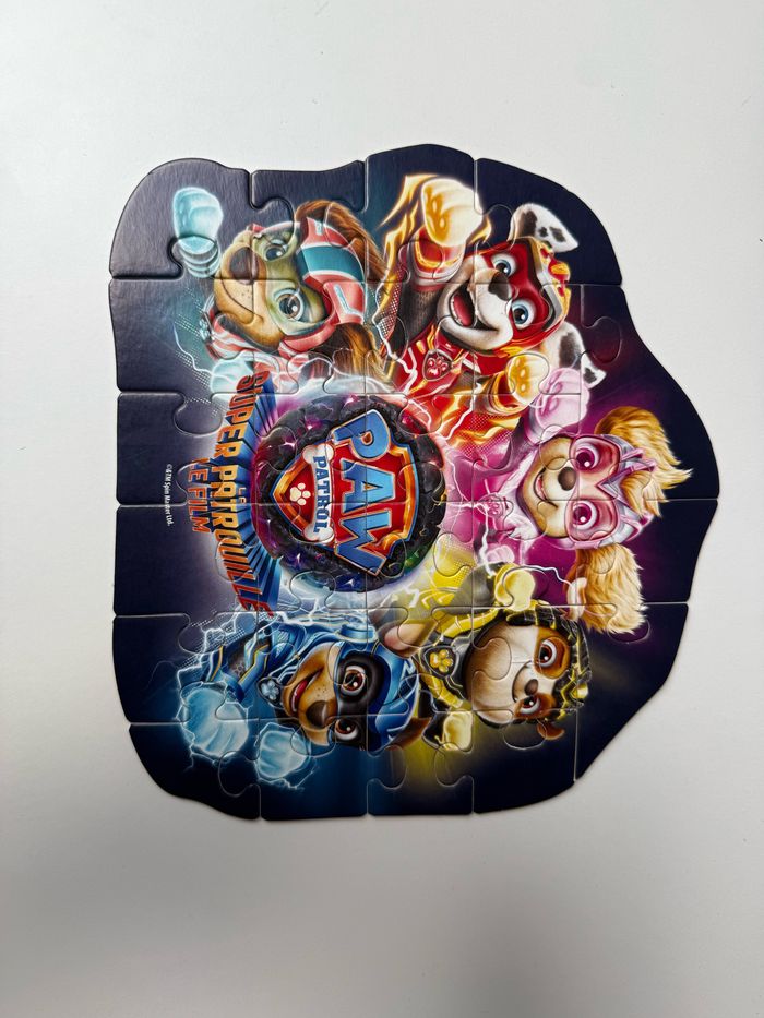 Lot puzzle paw patrol - photo numéro 3