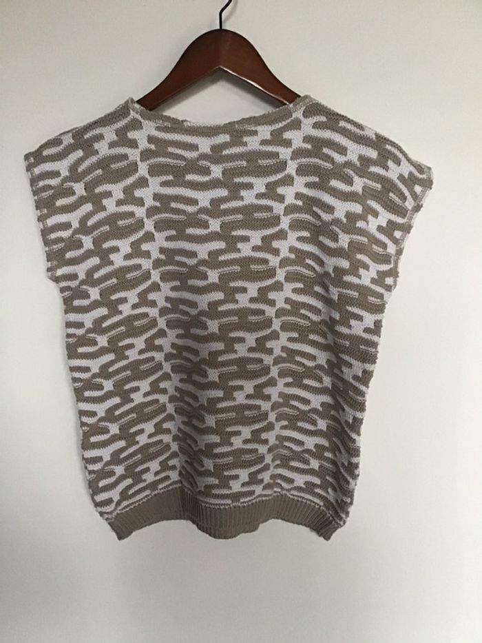 Pull sans manche 75% coton 🇫🇷Jean Richter Paris - photo numéro 5