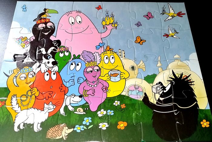 Barbo Toys Puzzle Barbapapa et sa famille 24 pièces - photo numéro 2