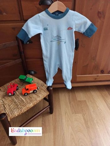 Pyjama 1 mois petit bateau