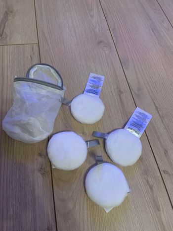 Disques démaquillants  et leur pochette