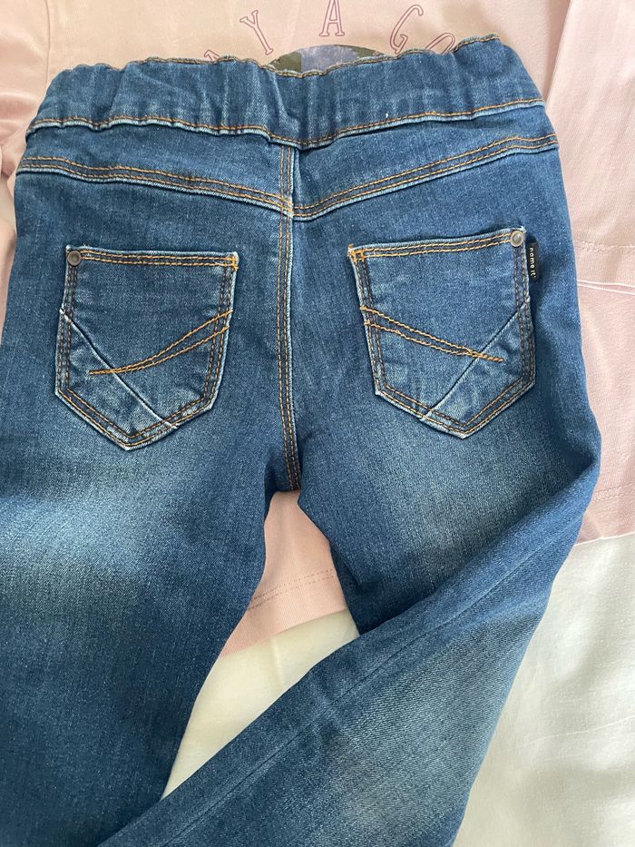 Ensemble t-shirt + jeans 18/24 mois 92cm - photo numéro 2
