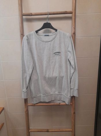 Sweat gris intérieur polaire Imprévu Homewear Taille S