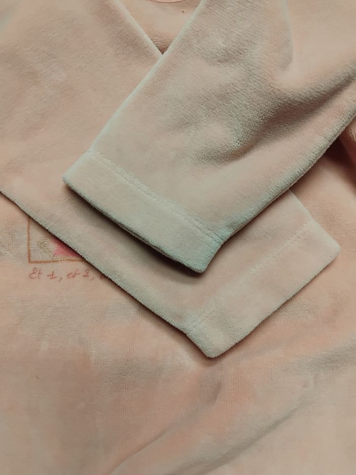 Pyjama bébé fille 12 mois velours petit bateau - photo numéro 5