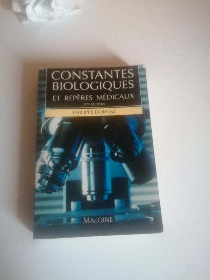 🌸Constantes biologiques et repères médicaux de Philippe Dorosz 🌸