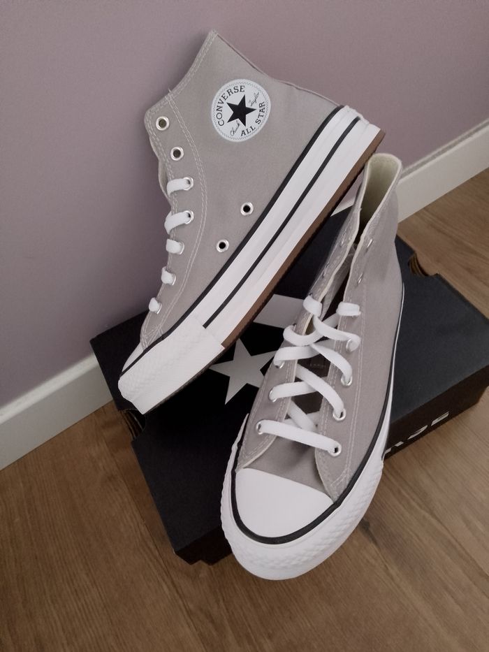 Basket converse plateforme - photo numéro 8