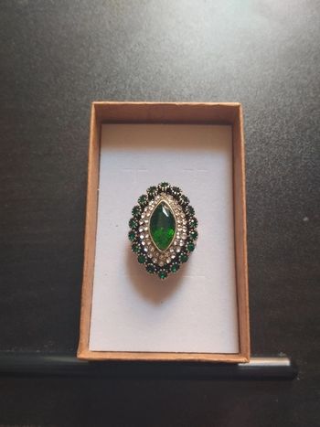 Bague vintage Marquise avec coffret cadeau