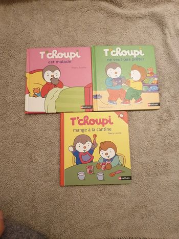 3 livres tchoupi