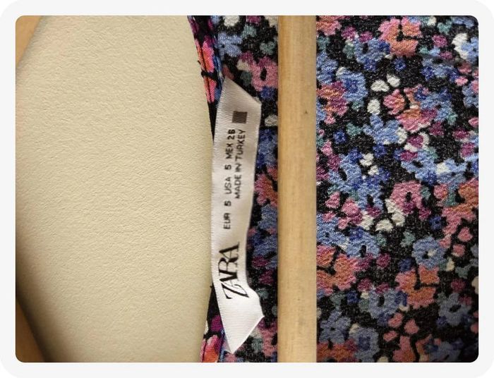 robe d'ete Zara multicolore taille S - photo numéro 6