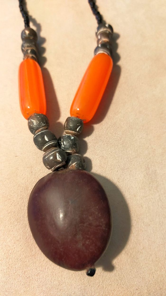 Collier vintage ethnique – Terres d’Ailleurs - photo numéro 6