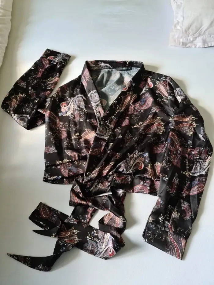 Chemise cache-coeur