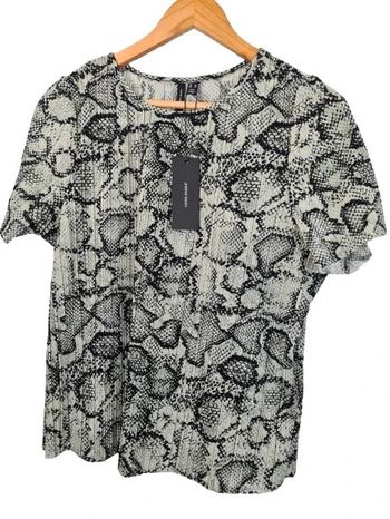 Tee-shirt plissé vero moda