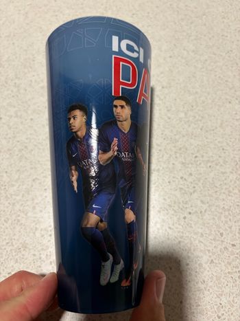Gobelet 5 joueurs du Paris Saint Germain - Saison 2025 / 2026 - PSG - 50 cl - Neuf