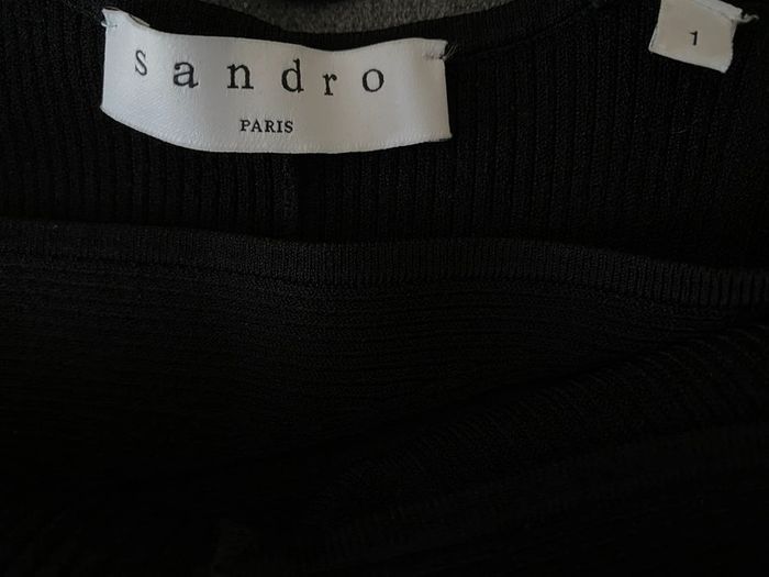 Robe longue maille Sandro - photo numéro 2